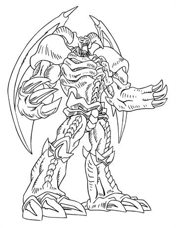 Kids-n-fun.com | 26 coloring pages of Yu gi oh